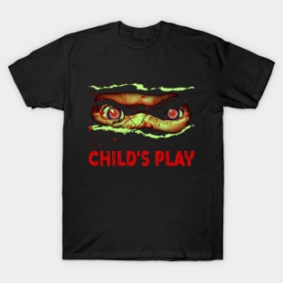 Playtime Is Over Child's Play Vintage Horror Shirt T-Shirt